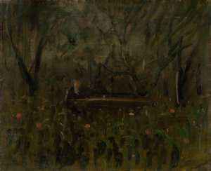 I haven bag bordet af Laszlo Mednyanszky